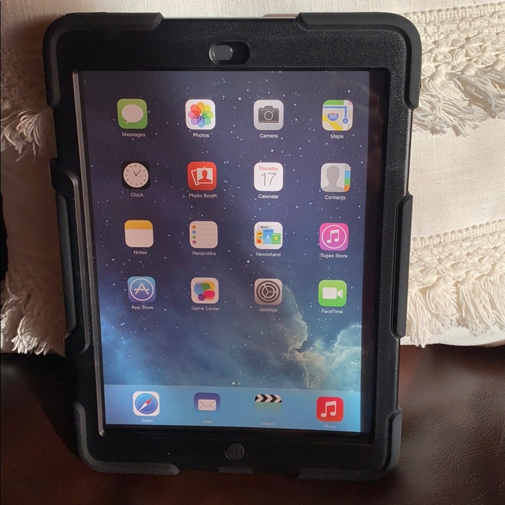 SURVIVOR, iPad AIR- BLK, MILITARY-DUTY CASE
